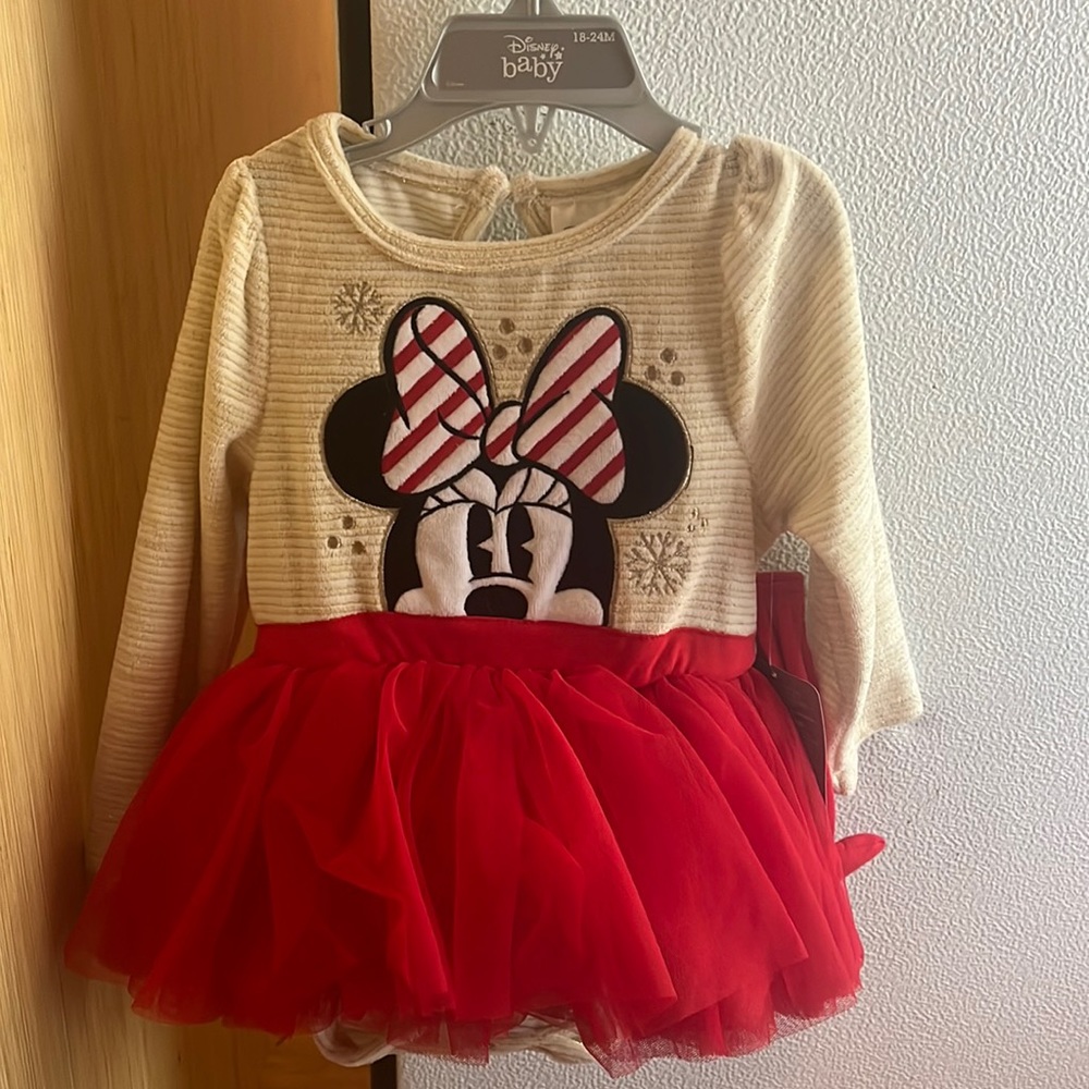 Disney store Minnie mouse dress